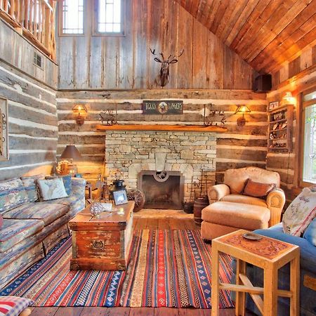 Вилла Log Cabin At Old Glory Ranch Уимберли Экстерьер фото