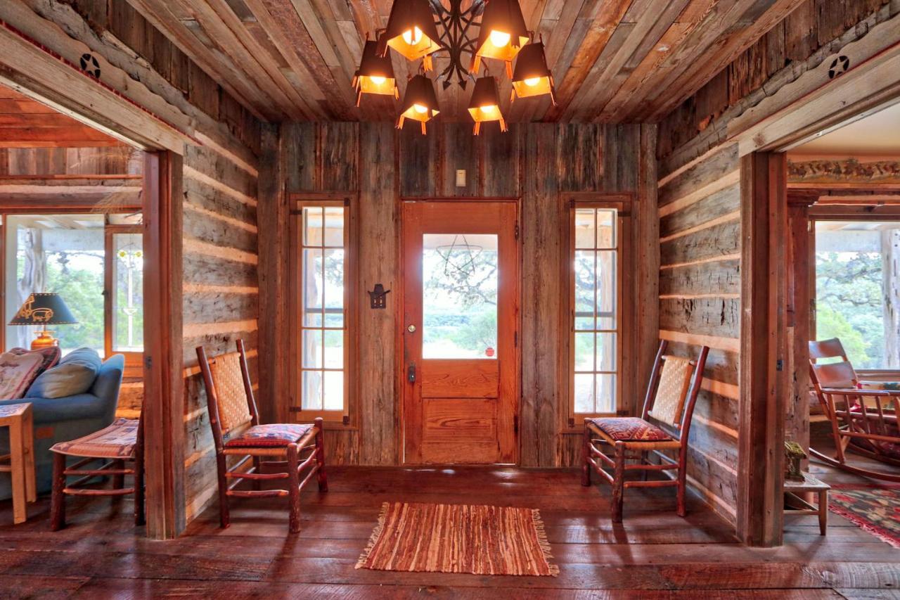 Вилла Log Cabin At Old Glory Ranch Уимберли Экстерьер фото