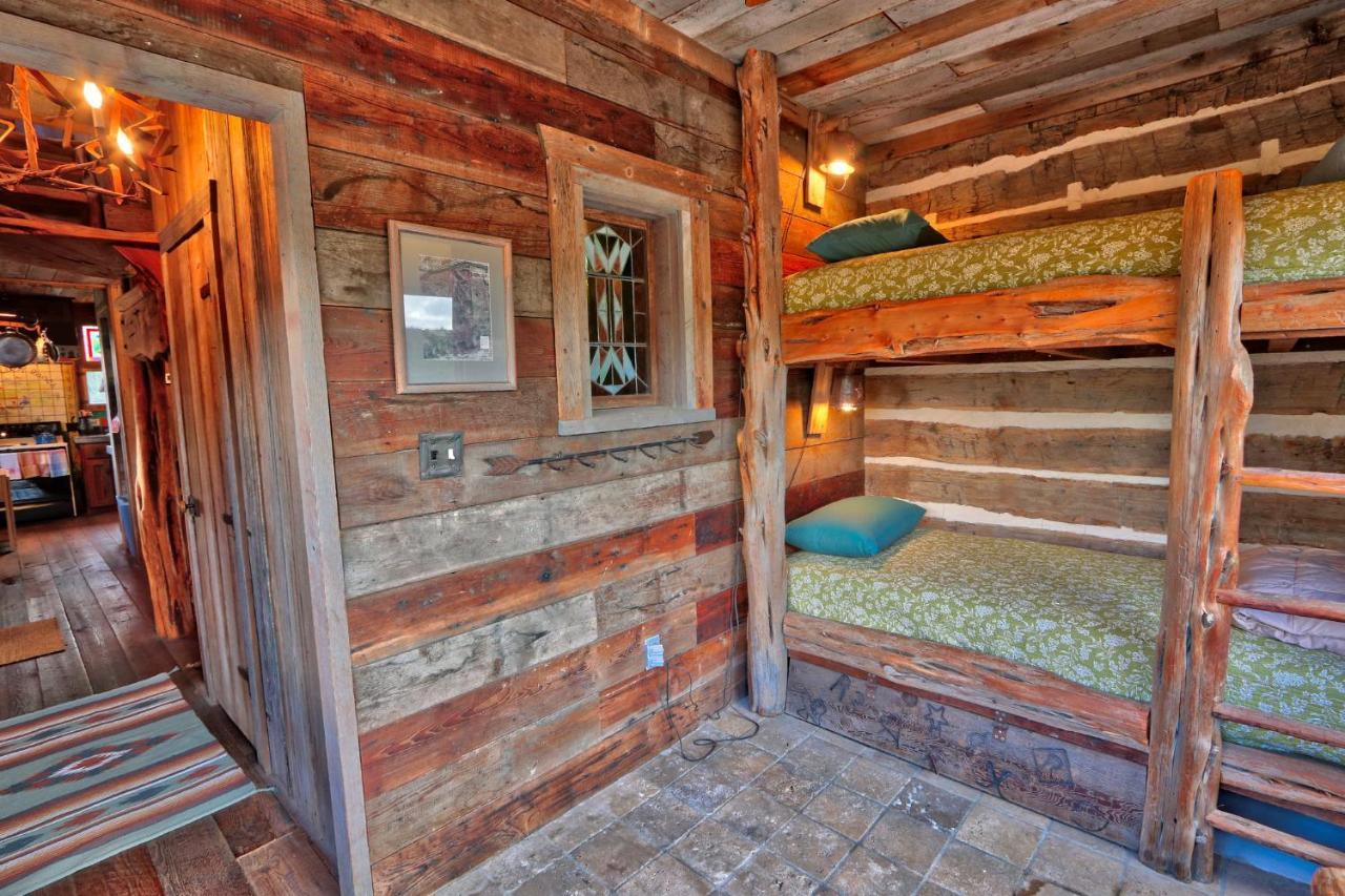 Вилла Log Cabin At Old Glory Ranch Уимберли Экстерьер фото