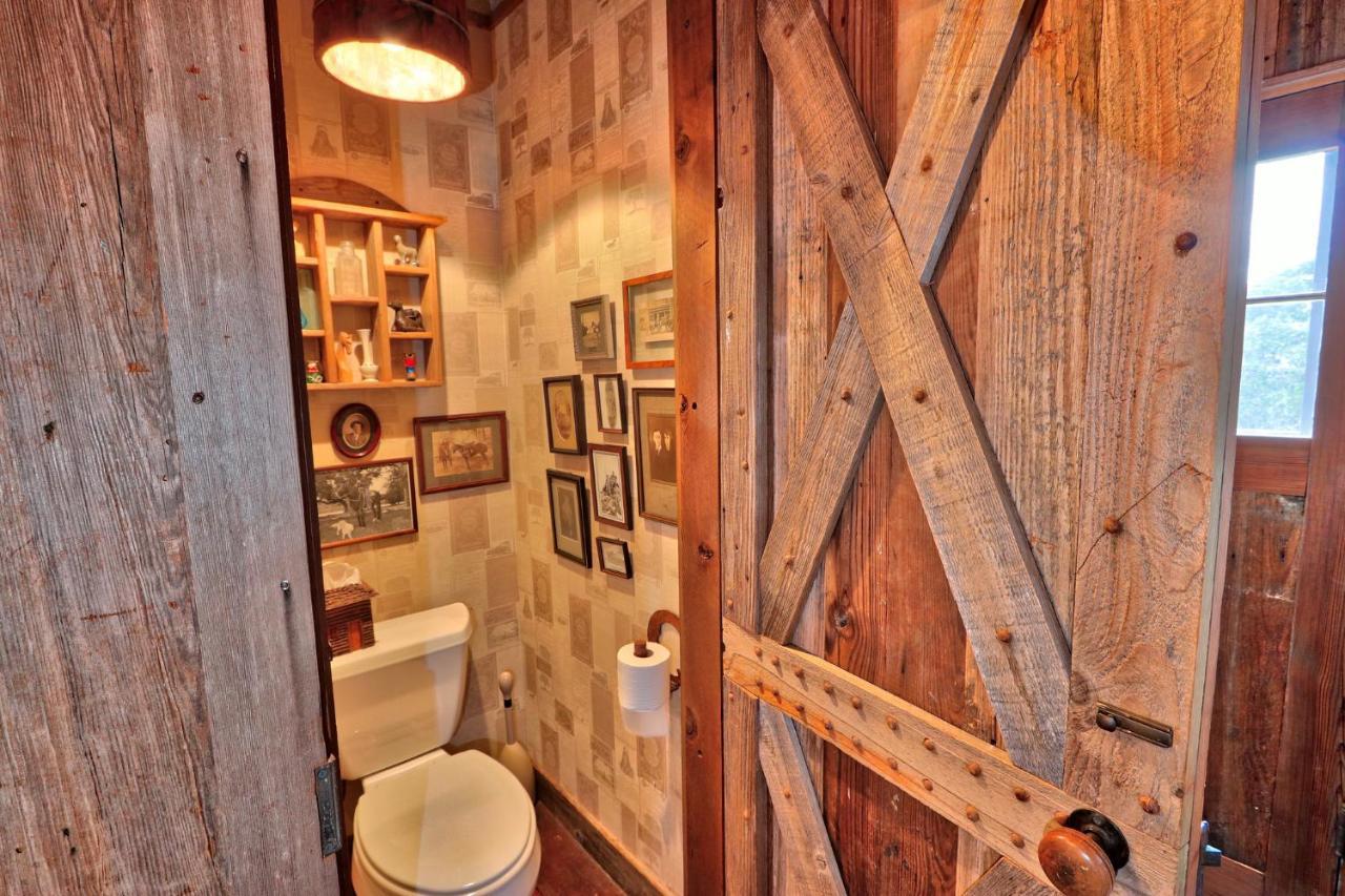 Вилла Log Cabin At Old Glory Ranch Уимберли Экстерьер фото
